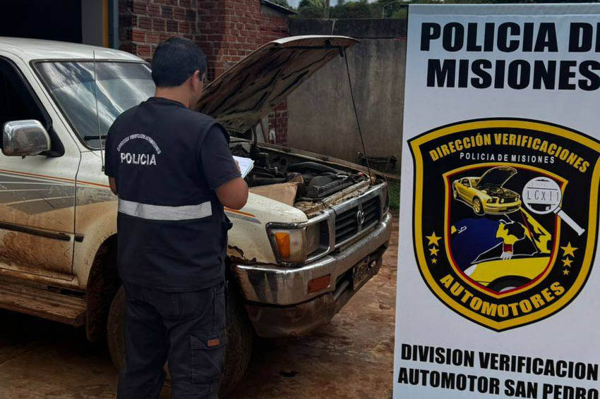Secuestran una camioneta por presunta adulteración en el motor