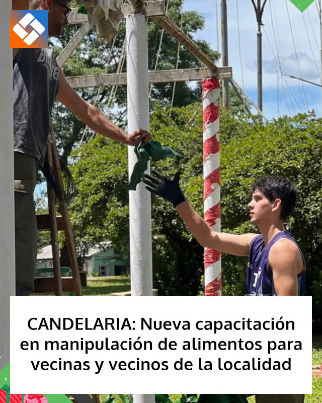 CANDELARIA: La ciudad comenzó a prepararse para vivir el espíritu navideño