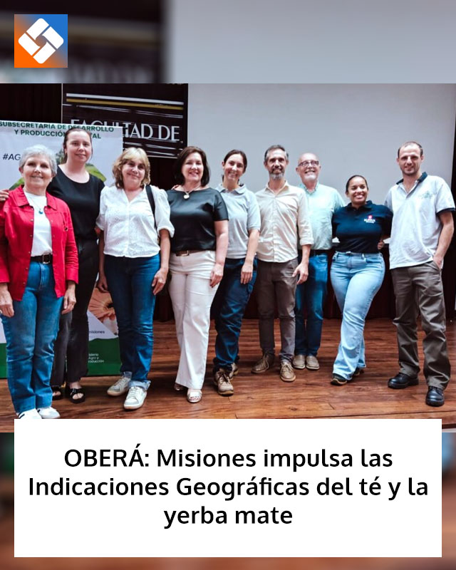 OBERÁ: Misiones impulsa las Indicaciones Geográficas del té y la yerba mate