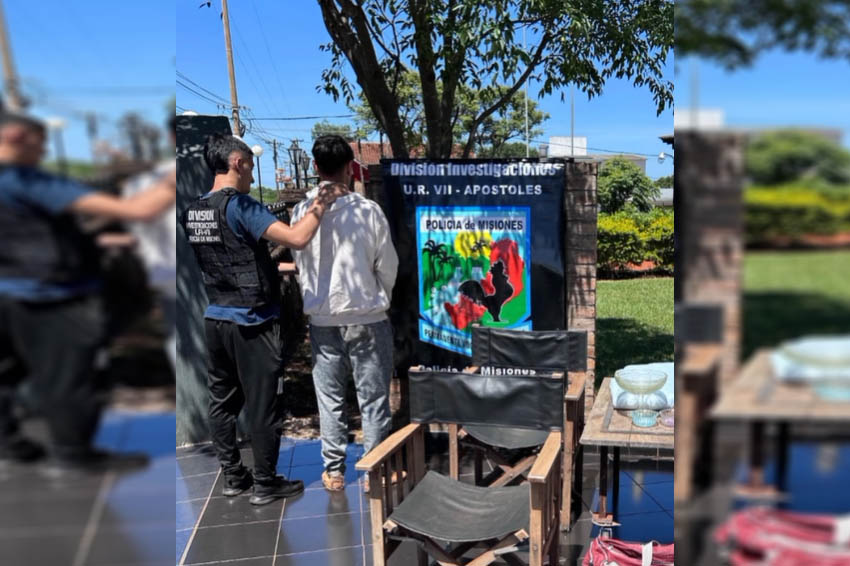 APÓSTOLES: Esclarecieron dos robos, recuperaron lo sustraído y detuvieron a un joven