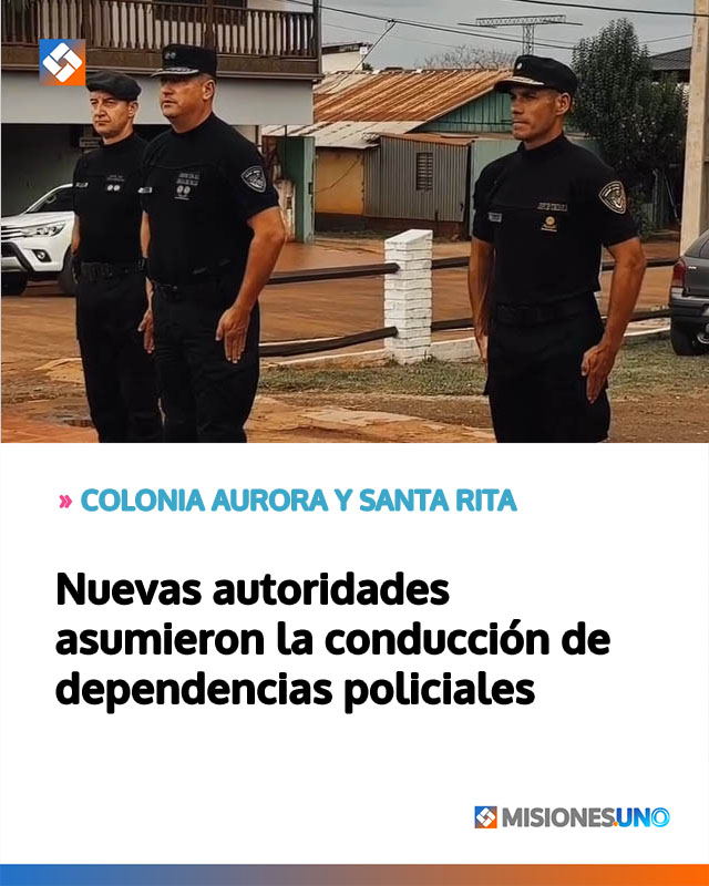 Nuevas autoridades asumieron la conducción de dependencias policiales