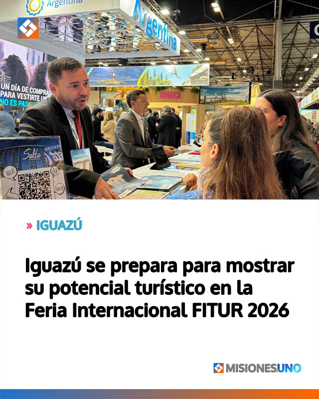 Iguazú se prepara para mostrar su potencial turístico en la Feria Internacional FITUR 2026