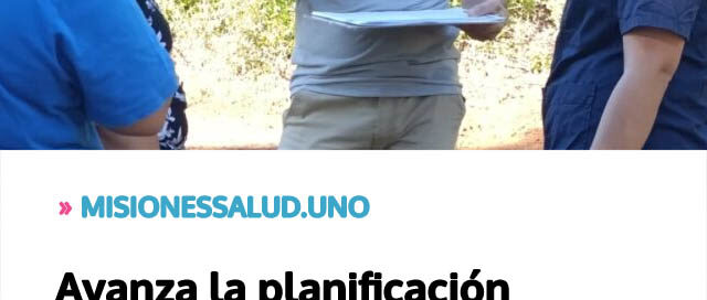 Avanza la planificación sanitaria con mirada al 2026