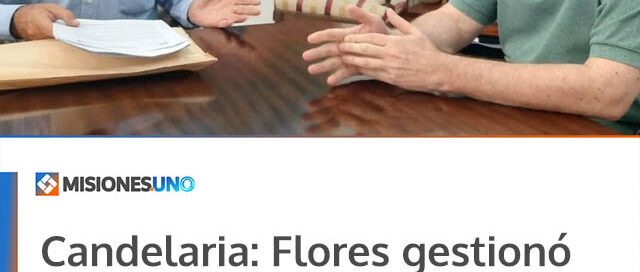 Candelaria: Flores gestionó ante Passalacqua soluciones para las principales demandas de la comunidad